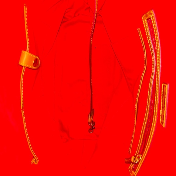 Dooney & Bourke Black and Gold Monogram Tote - Picture 8 of 8